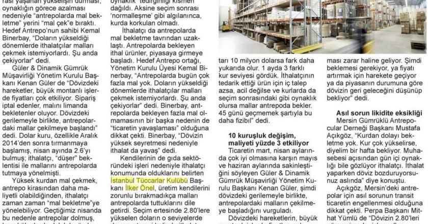 Ticari Hayat Gazetesi 01.07.2015