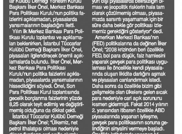 Tünaydın 19.01.2015