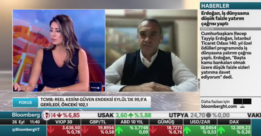 İTK Başkanı İlker Önel Bloomberg HT’ye Konuk Oldu