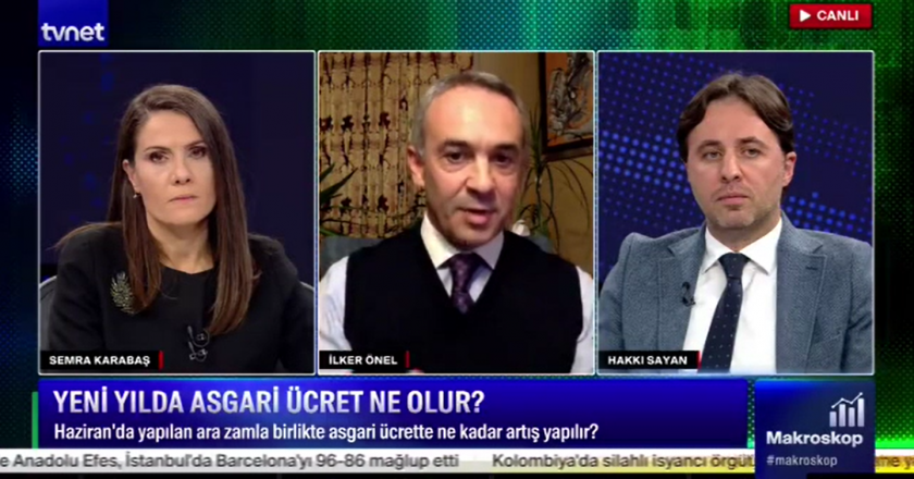 Başkanımız İlker Önel Tvnet’te Makroskop Programına Konuk Oldu