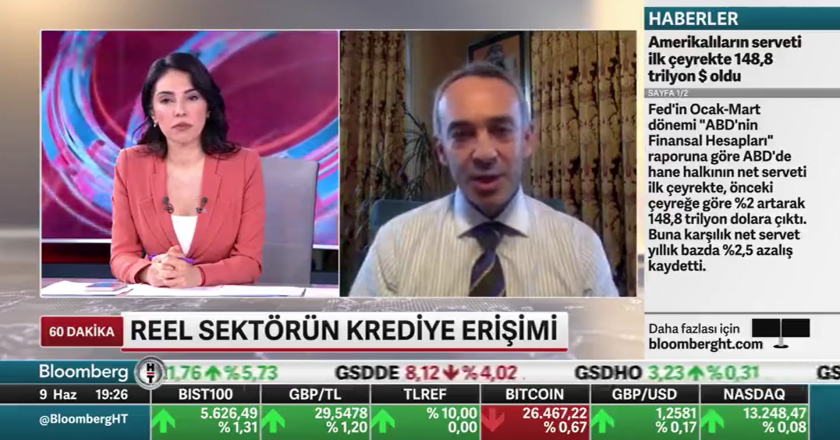 Başkanımız İlker Önel Bloomberg HT’ye Konuk Oldu