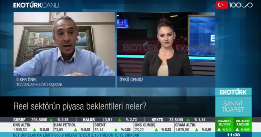 İstanbul Tüccarlar Kulübü Başkanı Sayın Önel Ekotürk TV’ye Konuk Oldu