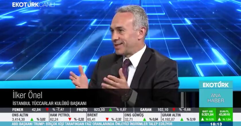 Tüccarlar Kulübü Başkanımız İlker Önel Ekotürk TV’ye Konuk Oldu