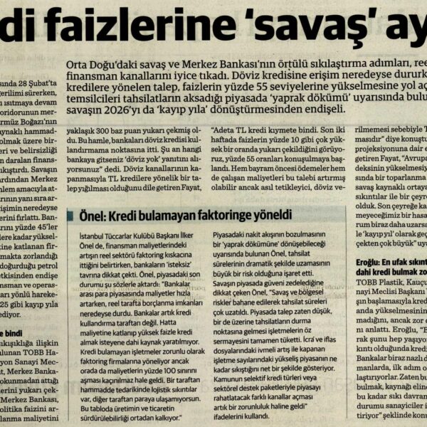 Nasıl Bir Ekonomi 25.03.2026